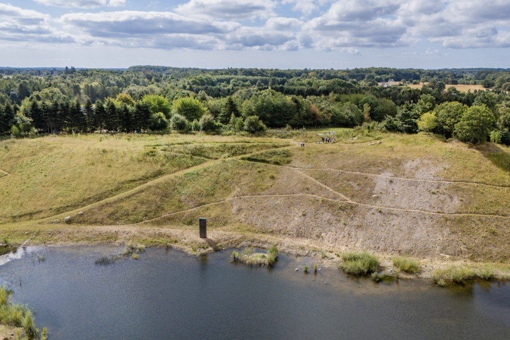 gravel art pit water